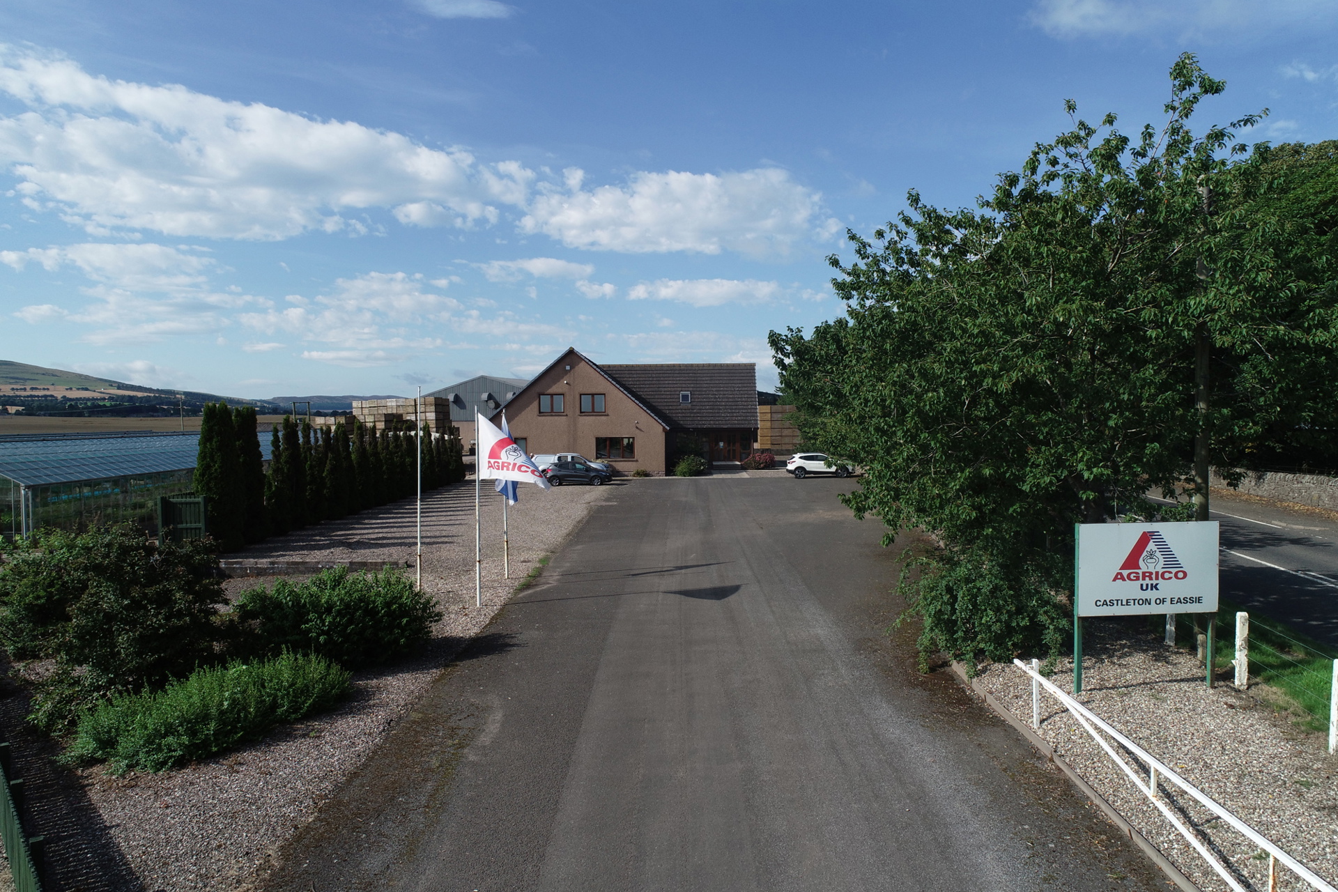 Agrico UK site entrance